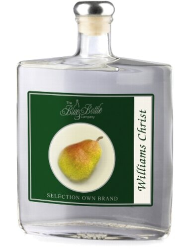 Blue Bottle Brand French Eau de Vie Williams 40% Vol