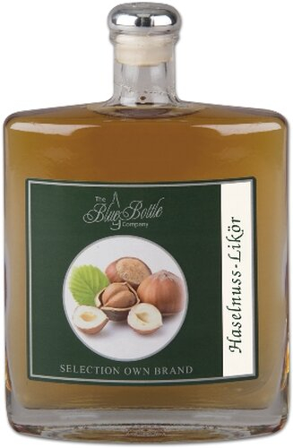 Blue Bottle Haselnuss Likör 20% Blue Bottle Haselnuss Likör 20%