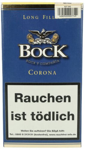 Bock y Ca Zigarren Corona Tubo 4Stk. Bock y Ca Zigarren Corona Tubo 4Stk.