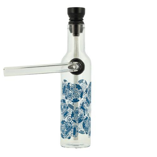 Mini Glas Bong Wildfire Pocket blau Nr.3 Mini Glas Bong Wildfire Pocket blau Nr.3