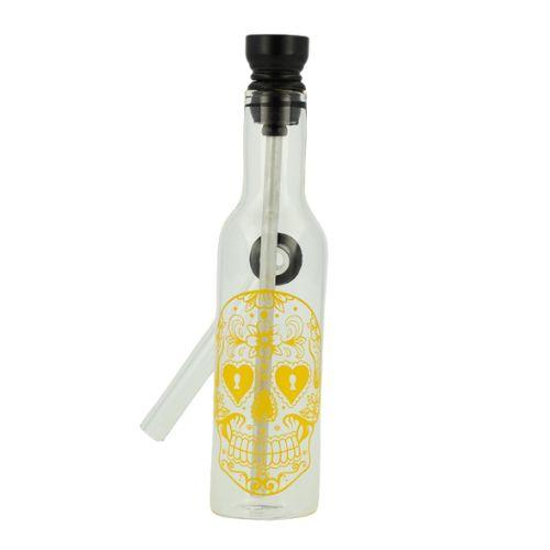 Mini Glas Bong Wildfire Pocket gelb Nr.5 Mini Glas Bong Wildfire Pocket gelb Nr.5