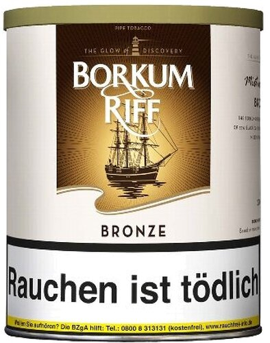 Borkum Riff Pfeifentabak Bronze 200g Dose
