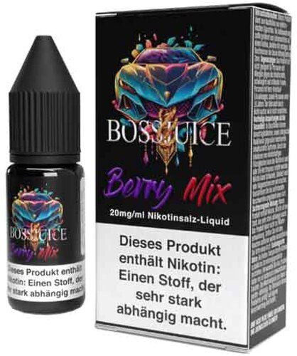 Boss Juice Berry Mix Nikotinsalz Liquid 10ml 20mg Boss Juice Berry Mix Nikotinsalz Liquid 10ml 20mg