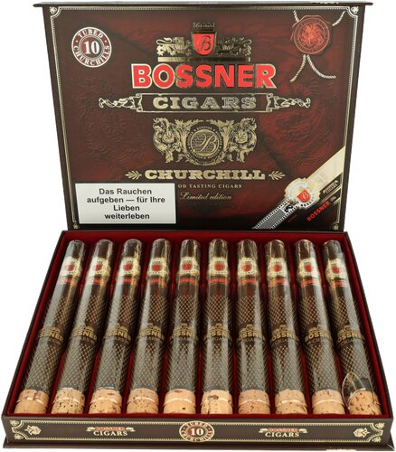 Bossner Limited Edition Zigarren Churchill Maduro 10Stk.