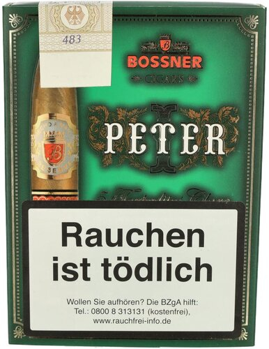 Bossner Peter Claro Zigarren Torpedo 5Stk.