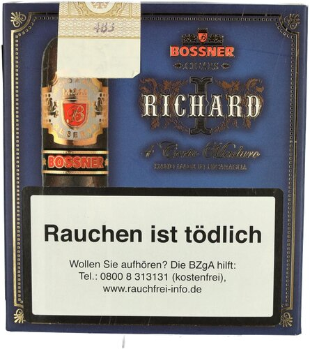 Bossner Richard Maduro Zigarren Short Robusto 4 Stk. Bossner Richard Maduro Zigarren Short Robusto 4 Stk.