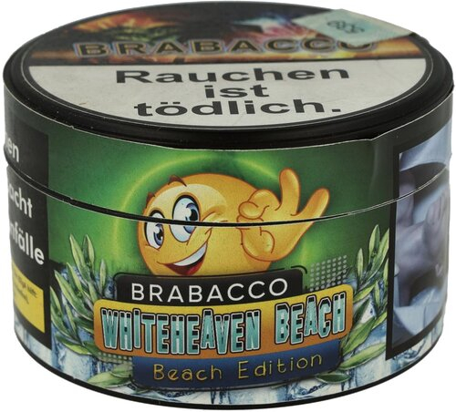 Brabacco White Heaven Beach Wasserpfeifentabak 25g Brabacco White Heaven Beach Wasserpfeifentabak 25g