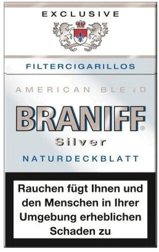 Braniff Filterzigarillos Exclusiv Silver 17er Braniff Filterzigarillos Exclusiv Silver 17er
