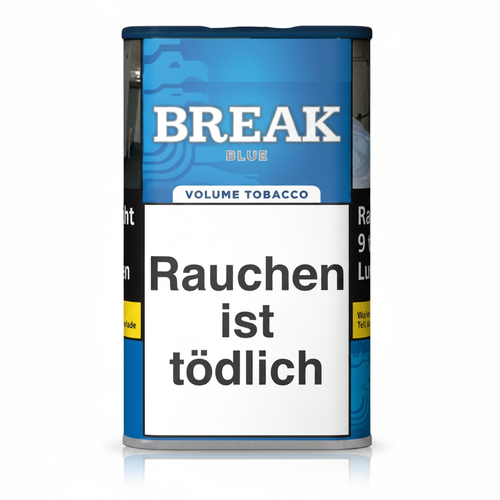 Break Tabak Blau 55g Dose Volumentabak