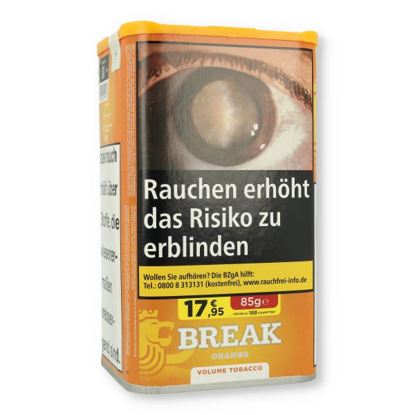 Break Tabak Orange 85g Dose Volumentabak Break Tabak Orange 85g Dose Volumentabak