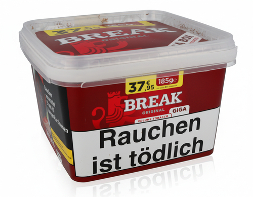 Break Tabak Original Rot 185g Eimer Volumentabak