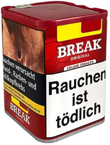 Break Tabak Original  Rot 53g Dose Volumentabak