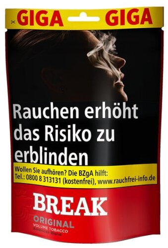 Break Tabak Rot 175g GIGA Volumentabak
