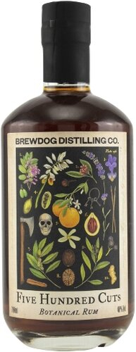 Brewdog Rum Five Hundred Cuts Spiced 40% Vol Brewdog Rum Five Hundred Cuts Spiced 40% Vol