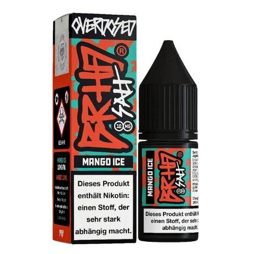 BRHD Barehead Mango Ice Nikotinsalz Liquid Overdosed 10mg