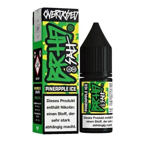 BRHD Barehead Pineapple Ice Nikotinsalz Liquid Overdosed 10mg