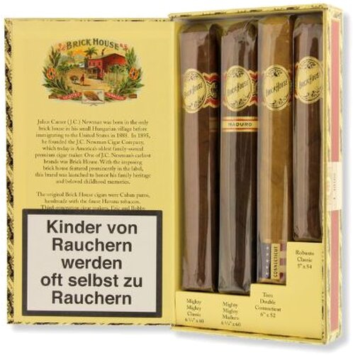 Brick House Sampler Red Zigarren 4 Stk. Brick House Sampler Red Zigarren 4 Stk.