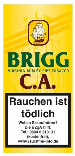 Brigg C. A. Pfeifentabak 40g Päckchen Brigg C. A. Pfeifentabak 40g Päckchen