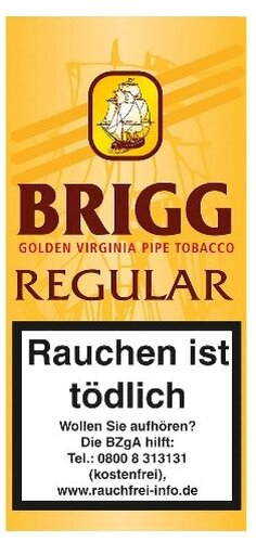 Brigg Pfeifentabak Regular 40g Päckchen