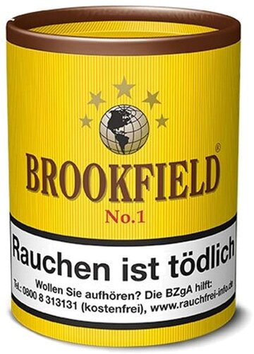 Brookfield No.1 Pfeifentabak 200g Dose
