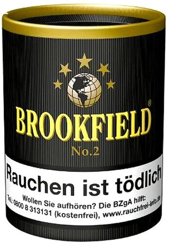 Brookfield No.2 Pfeifentabak 200g Dose