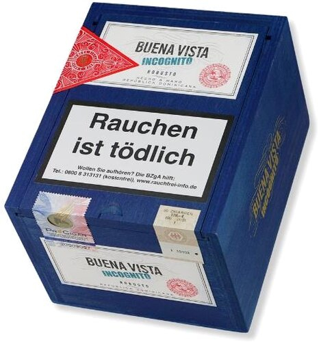 Buena Vista Incognito Robusto Zigarren 20 Stk. Buena Vista Incognito Robusto Zigarren 20 Stk.