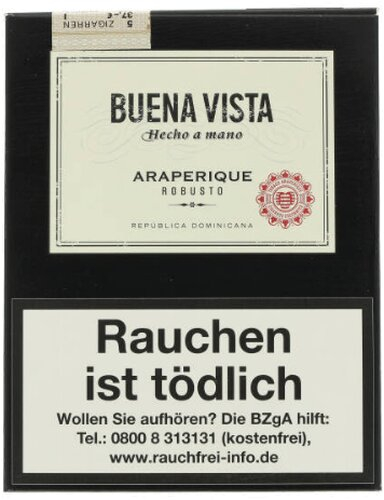 Buena Vista Robusto Zigarren 5 Stück Buena Vista Robusto Zigarren 5 Stück