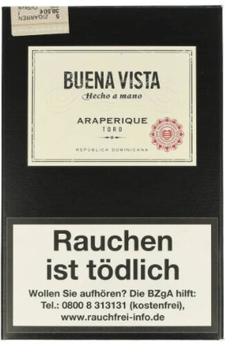 Buena Vista Toro Zigarren 5 Stück Buena Vista Toro Zigarren 5 Stück