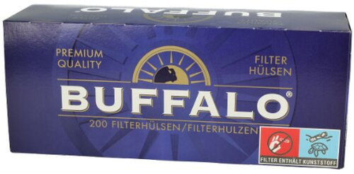 Buffalo Zigarettenhülsen 200 Stück