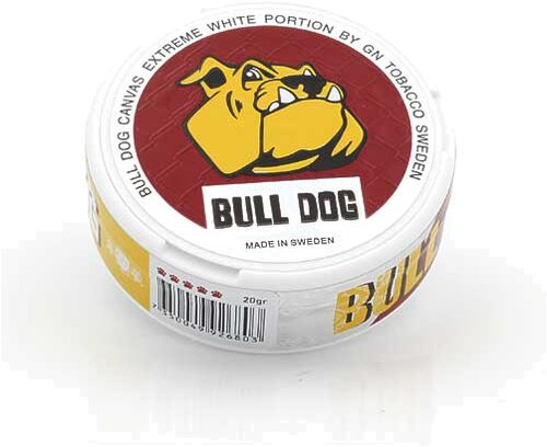Bulldog Canvas Extreme White Portion 20g Dose Bulldog Canvas Extreme White Portion 20g Dose