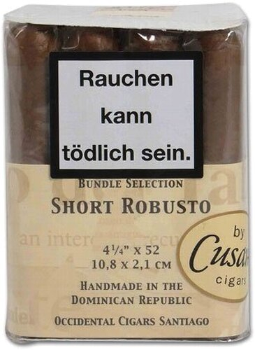 Cusano Bundles Selection Short Rubusto 16 St.