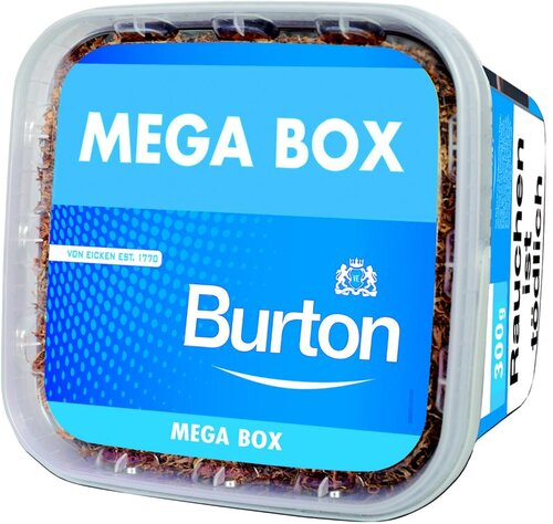 Burton Tabak Blue XXXL Mega Box Volumentabak 270g Eimer