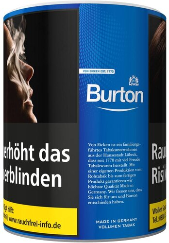 Burton Tabak Blue 120g Dose Feinschnitt