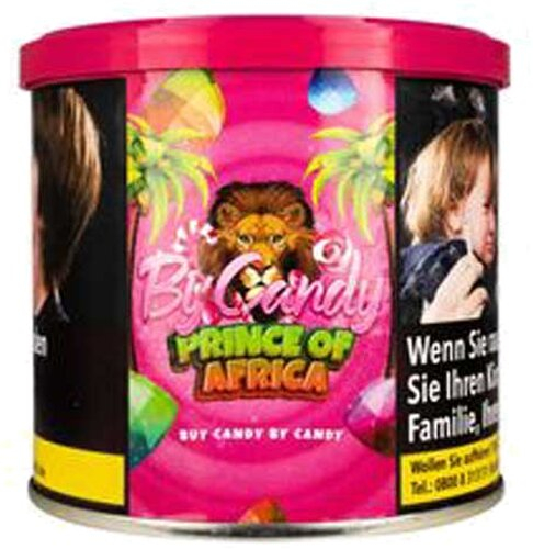 By Candy Shisha Tabak Prince of Africa Dose 200g