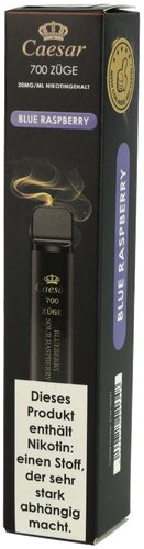 Caesar Blue Raspberry Einweg E-Zigarette 20mg Caesar Blue Raspberry Einweg E-Zigarette 20mg