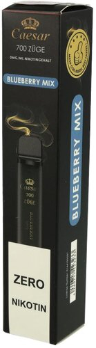 Caesar Blueberry Mix Einweg E-Zigarette 0mg Caesar Blueberry Mix Einweg E-Zigarette 0mg