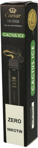 Caesar Cactus Ice Einweg E-Zigarette 0mg