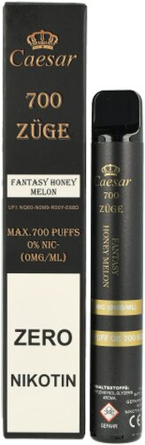 Caesar Fantasy Honey Melon Einweg E-Zigarette 0mg