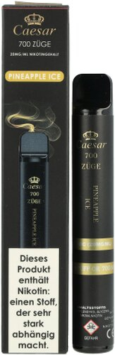 Caesar Pineapple Ice Einweg E-Zigarette 20mg