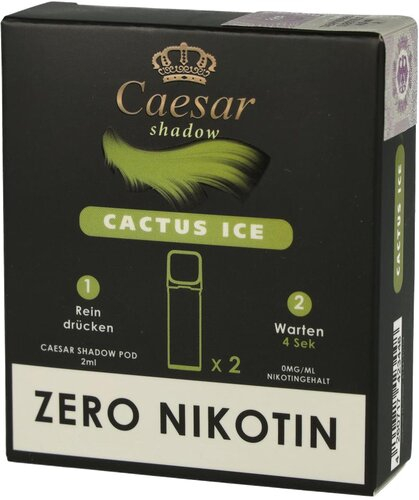 Caesar Shadow Pods Cactus Ice 2x2ml Nikotinfrei Caesar Shadow Pods Cactus Ice 2x2ml Nikotinfrei