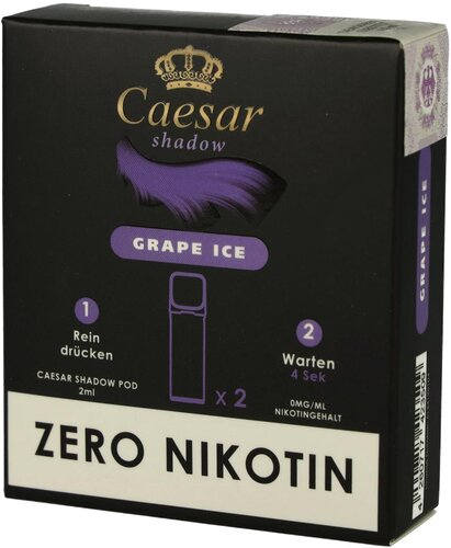 Caesar Shadow Pods Grape Ice 2x2ml Nikotinfrei