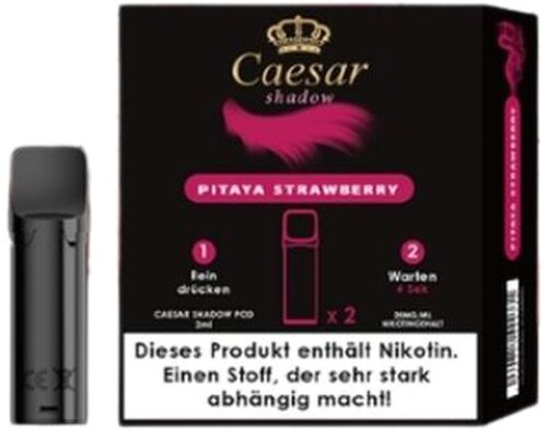 Caesar Shadow Pods Pitaya Strawberry 2x2ml 20mg