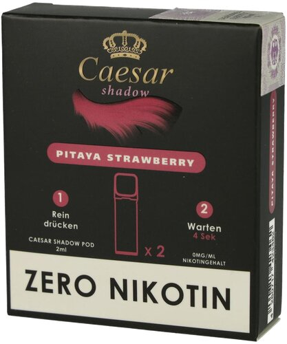 Caesar Shadow Pods Pitaya Strawberry 2x2ml Nikotinfrei Caesar Shadow Pods Pitaya Strawberry 2x2ml Nikotinfrei