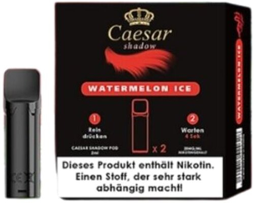 Caesar Shadow Pods Watermelon Ice 2x2ml 20mg