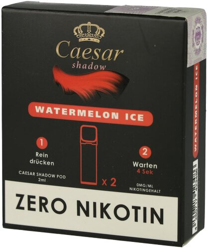 Caesar Shadow Pods Watermelon Ice 2x2ml Nikotinfrei