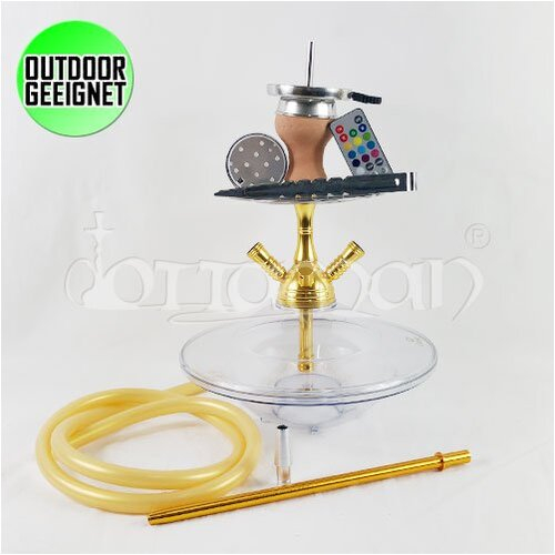 Caesar Ufo Acryl Shisha Gold 1er Caesar Ufo Acryl Shisha Gold 1er