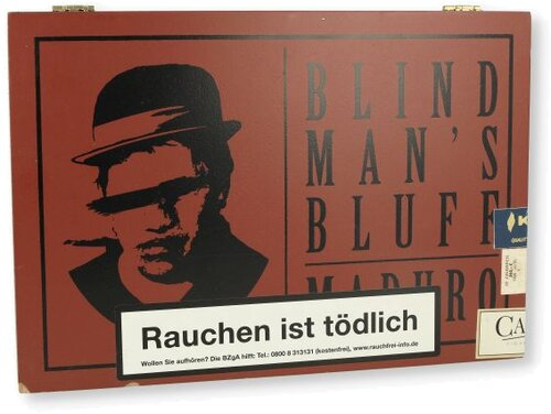 Caldwell Blind Mans Bluff Maduro Magnum Zigarren 20 Stk.