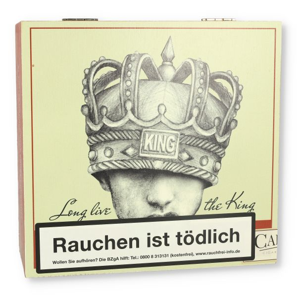 Caldwell Long Live the King Petite Double Wide Short Churchill Toro Zigarren 24 Stk.