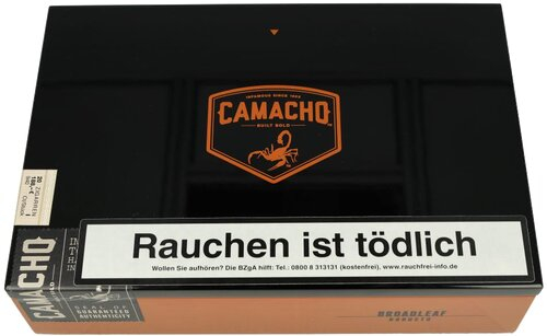 Camacho Broadleaf Robusto Zigarren 20Stk.