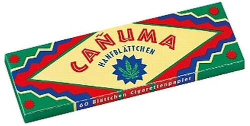 Canuma Zigarettenpapier 1x60 Blatt Einzelpackung